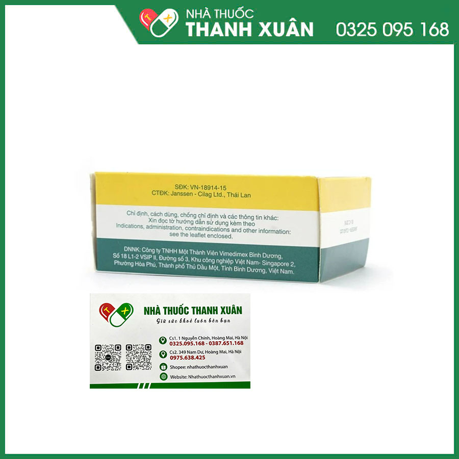 Risperdal 2mg điều trị tâm thần phân liệt, rối loạn lưỡng cực, và kiểm soát kích thích/hành vi gây hấn ở trẻ hoặc người mắc rối loạn phổ tự kỷ